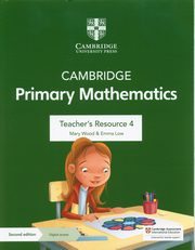 Cambridge Primary Mathematics Teacher's Resource 4 with Digital Access, Wood Mary, Low Emma