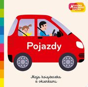 Akademia mdrego dziecka Pojazdy Moja ksieczka z okienkami, 