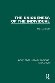The Uniqueness of the Individual, Medawar P.B.