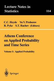 Athens Conference on Applied Probability and Time Series Analysis, Gani J. M.