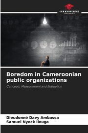 ksiazka tytu: Boredom in Cameroonian public organizations autor: Ambassa Dieudonn Davy