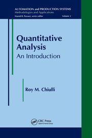 Quantitative Analysis, Chiulli Roy M