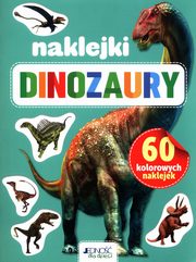 60 kolorowych naklejek Dinozaury, Skwark Dorota