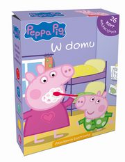 winka Peppa. W domu. Karty edukacyjne w pudeku, Kiersnowska Monika