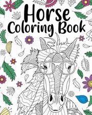 ksiazka tytu: Horse Coloring Book autor: PaperLand