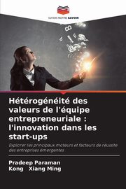 Htrognit des valeurs de l'quipe entrepreneuriale, Paraman Pradeep