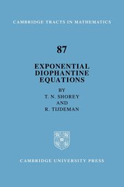 Exponential Diophantine Equations, Shorey T. N.