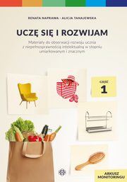 Ucz si i rozwijam Arkusz monitoringu Cz 1, Renata Naprawa, Alicja Tanajewska