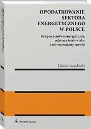 Opodatkowanie sektora energetycznego w Polsce, Lewandowski Mateusz