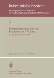 Programmiersprachen und Programmentwicklung, 