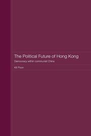 The Political Future of Hong Kong, Poon Kit