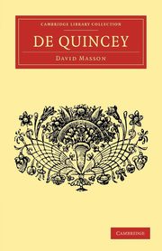 de Quincey, Masson David