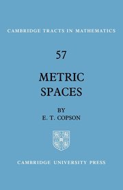 Metric Spaces, Copson E. T.