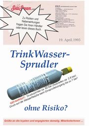 Trinkwassersprudler, Schmidt Klaus