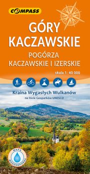 ksiazka tytu: Mapa Gry Kaczawskie mapa laminowana 1:40 000 autor: Pietro Piotr