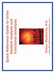 Urinalysis Book, Weatherby Richard