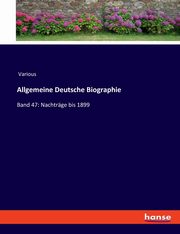Allgemeine Deutsche Biographie, Various