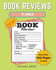 New !! Book Reviews Planner, Smith Anthony