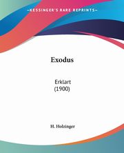 Exodus, Holzinger H.