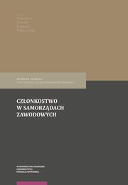 Czonkostwo w samorzdach zawodowych, 