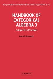 Handbook of Categorical Algebra, Borceux Francis