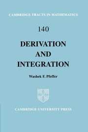 Derivation and Integration, Pfeffer Washek F.