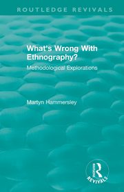 Routledge Revivals, Hammersley Martyn
