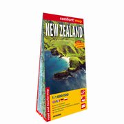 Nowa Zelandia (New Zealand) laminowana mapa samochodowo-turystyczna 1:1 000 000, Opracowanie zbiorowe