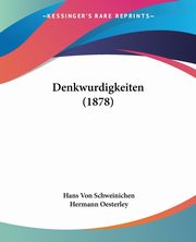 Denkwurdigkeiten (1878), Schweinichen Hans Von
