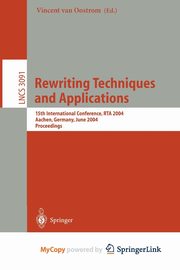 Rewriting Techniques and Applications, 