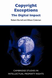 Copyright Exceptions, Burrell Robert