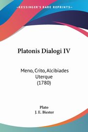 Platonis Dialogi IV, Plato