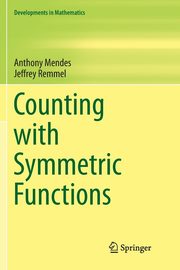 Counting with Symmetric Functions, Remmel Jeffrey