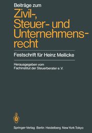 Beitrge zum Zivil-, Steuer- und Unternehmensrecht, 