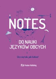 Notes do nauki jzykw obcych (fioletowa okadka), 