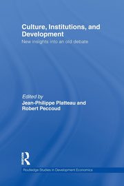 Culture, Institutions, and Development, 