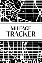 Mileage Tracker (Urban Map Black and White), Revive Stationery