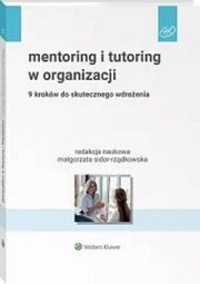 Mentoring i tutoring w organizacji., 