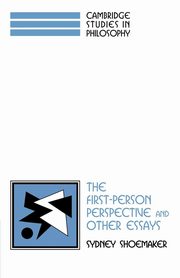 The First-Person Perspective and Other Essays, Shoemaker Sydney