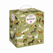 Puzzlove CzuCzu Konie 200 elementw puzzle rodzinne, 