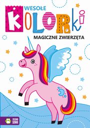 ksiazka tytu: Wesoe kolorki Magiczne zwierzta autor: 