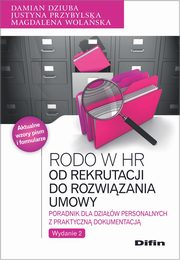 RODO w HR, Dziuba Damian, Przybylska Justyna, Wolaska Magdalena