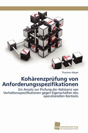 Kohrenzprfung von Anforderungsspezifikationen, Weyer Thorsten