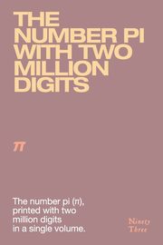 The number pi with two million digits, 