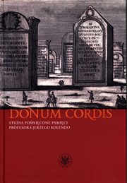 ksiazka tytu: Donum cordis autor: 