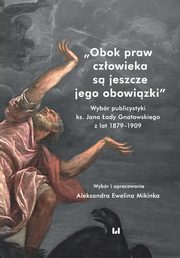 Obok praw czowieka s jeszcze jego obowizki, Mikinka Aleksandra Ewelina