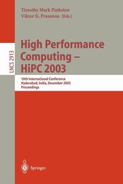 High Performance Computing -- HiPC 2003, 