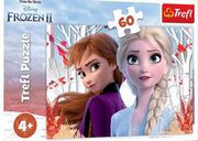 Puzzle 60 Frozen 2 Zaczarowany wiat Anny i Elsy, 