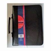 Teczka A4 711 czarna na suwak, 