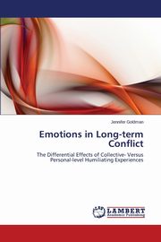 Emotions in Long-Term Conflict, Goldman Jennifer